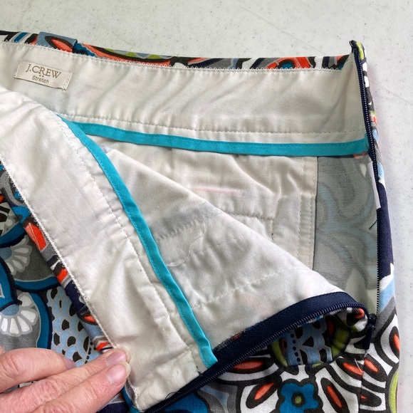 J. Crew Multicolor Paisley Shorts - Picture 5 of 8